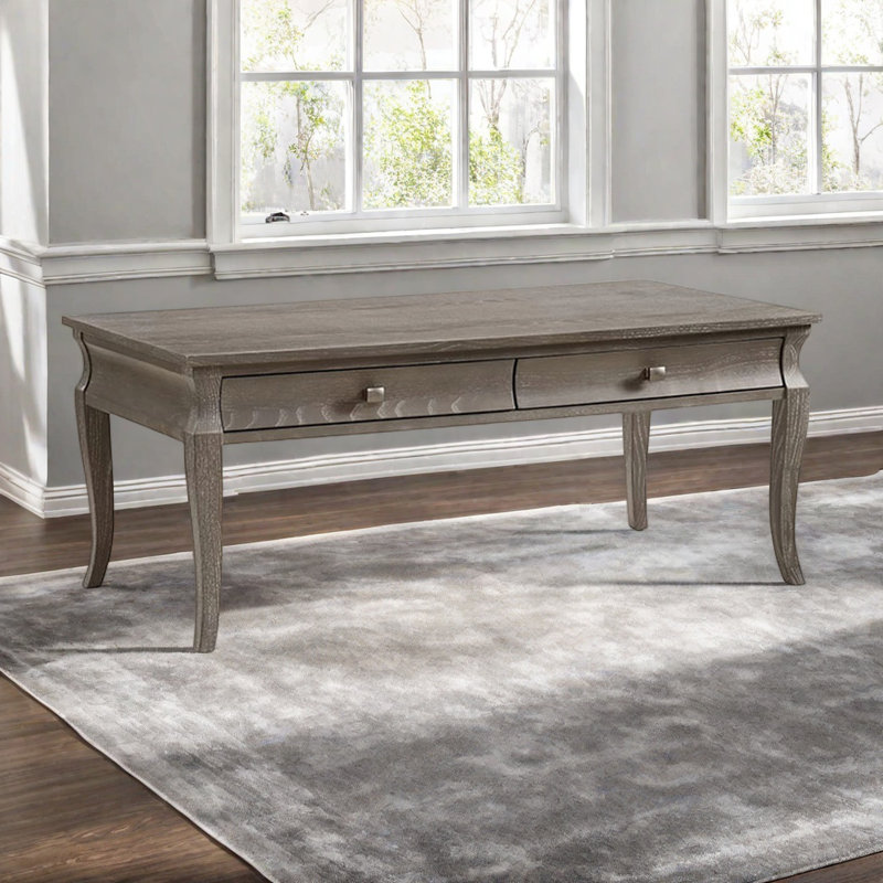 Table basse American, H 17,7 po x L 55,1 po x l 31,5 po
