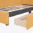 Upholstered Daybed with 2 Storage Drawers Sofa Bed Frame