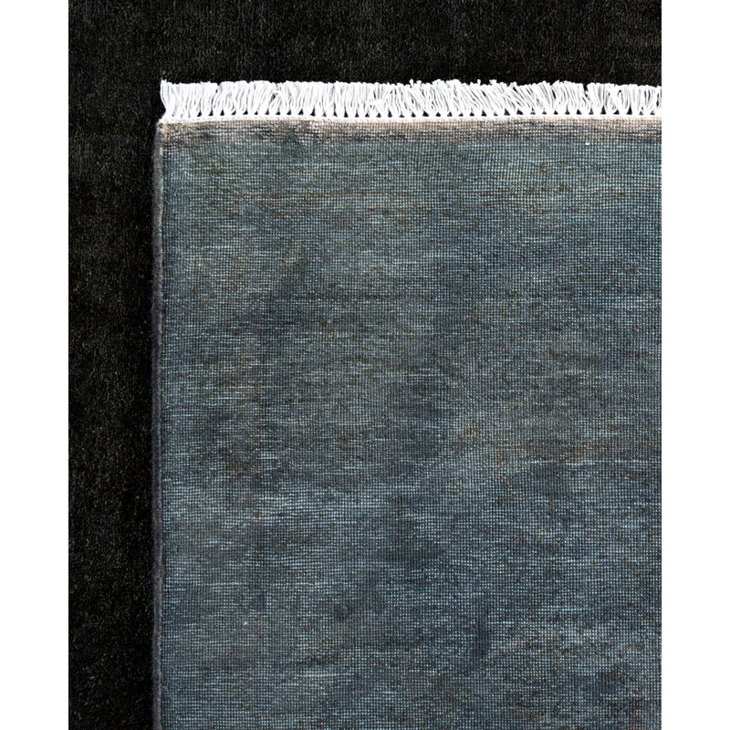 Overdyed One-of-a-Kind 4' 9" X 7' 2" Hand Knotted Area Rug