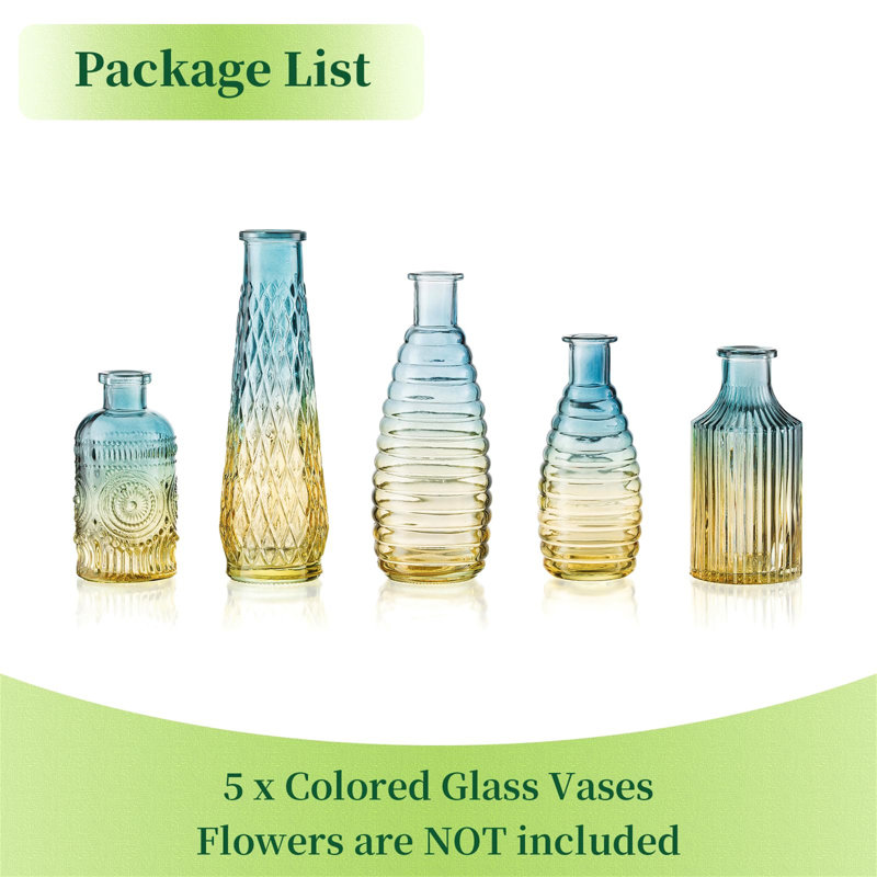Damyrion Glass Floor Vase