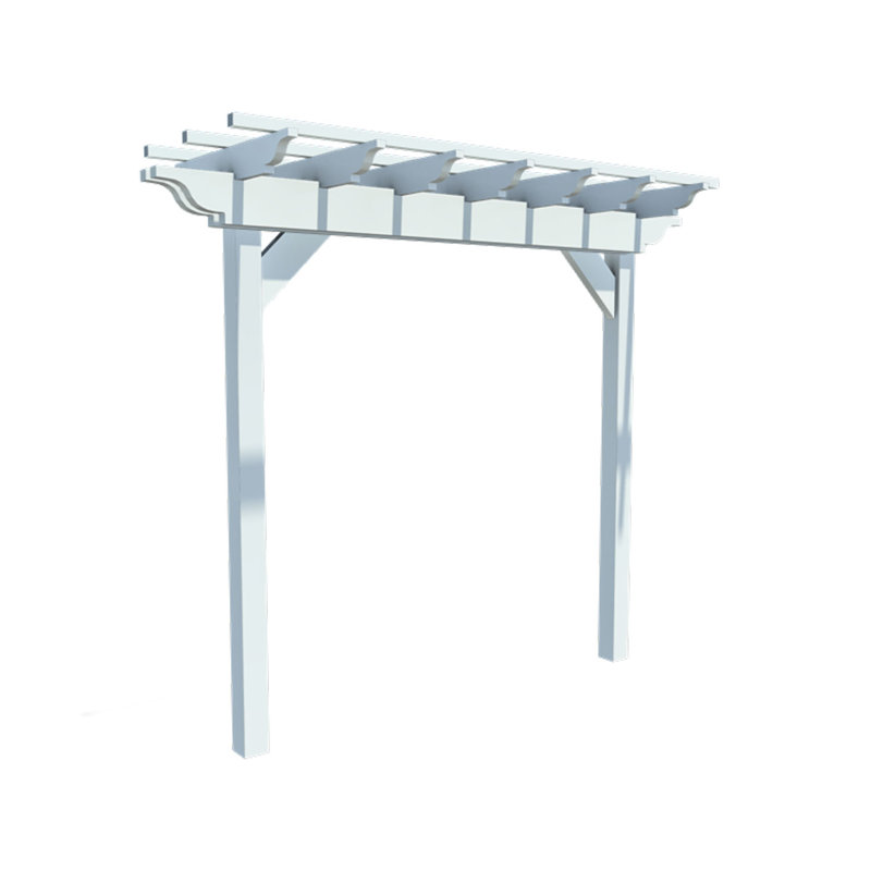 Vinyl Pergola, 8 ft. W x 4 ft. D