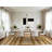 Machine Washable Horizontal Stripes Brown Area Rug-1287993278