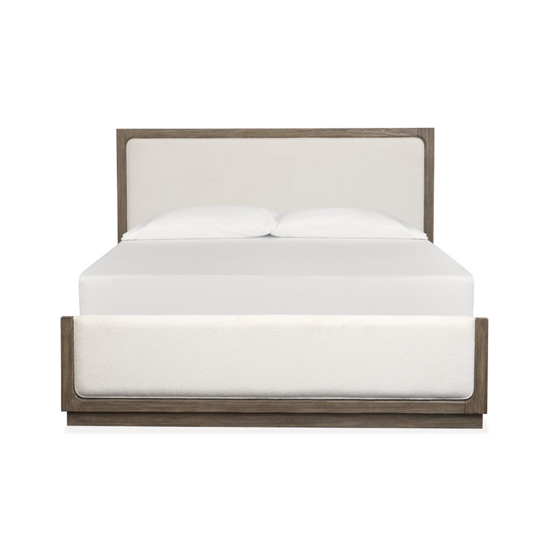 Hien Queen Upholstered Panel Bed, Queen