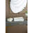 Destiny Oval Wall Mirror with Gold Frame