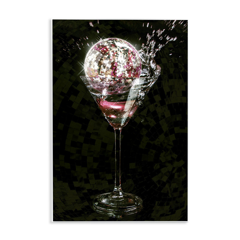 «Disco & Cocktail Splash» par Ziwei Li, H 15 po x l 10 po