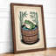 Frog In A Barrel Japandi - Print-1399312950-1399312945
