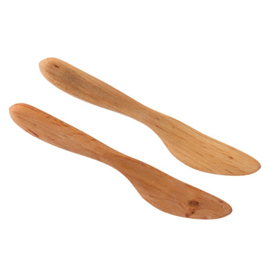 Parisian Butter Spreader Set, Fruitwood