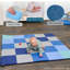 Tapis patchwork rampant - Tranquillité