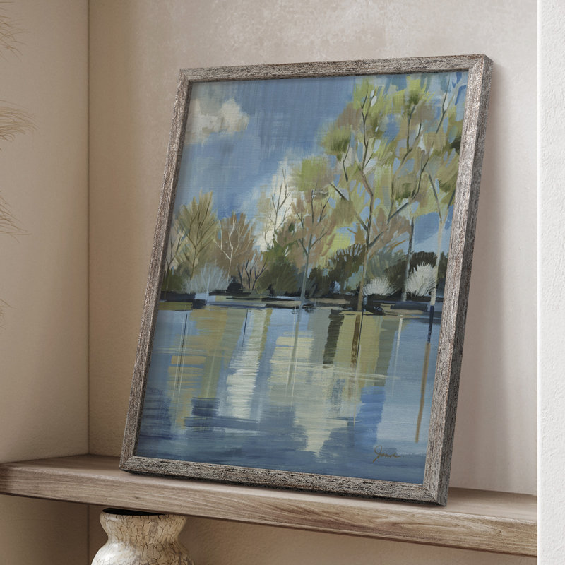 Enchanted Forest I Framed Print - Solid Wood, 21" H x 17" W