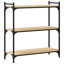Aaleigha 86cm H x 30cm W Metal Standard Bookcase-1989771696-1989771697