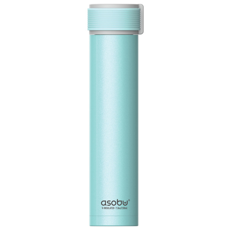 Asobu Vacuum Insulated Stainless Steel Travel Mug, Teal