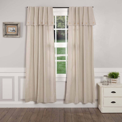 Wilkesboro 100% Cotton Room Darkening Curtain Panel Pair