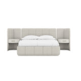 Ashlar Upholstered Wall Panel Bed
