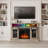 23" Electric Fireplace Insert