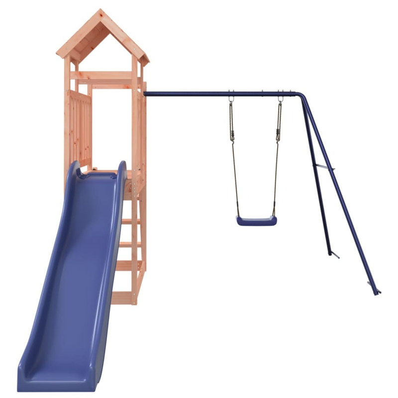 Gauvin Freeport Park 242cm W x 304cm D Outdoor Solid Wood Playhouse, Pink