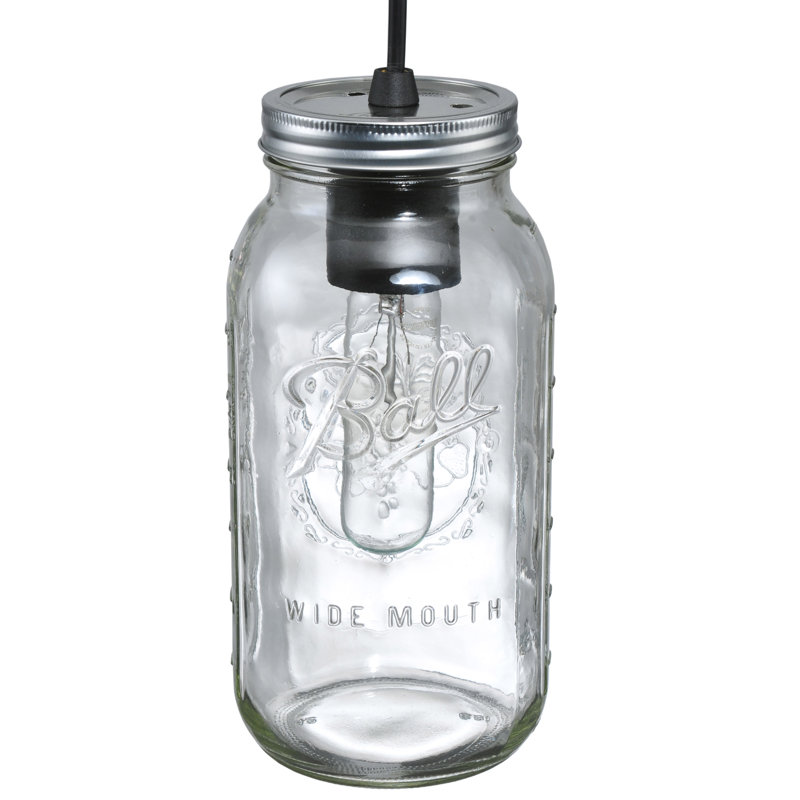 Mason Jar 1 - Light Pendant