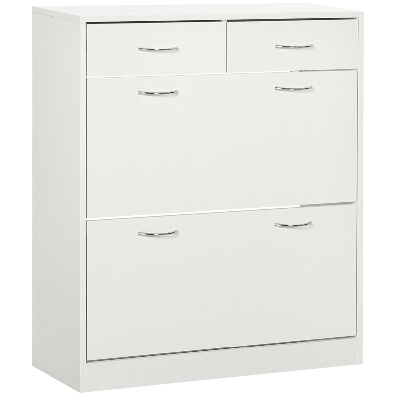 12 Pair Flip Down Shoe Storage