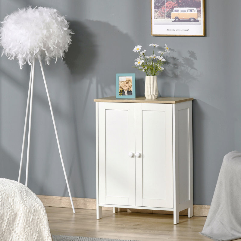Armoire de rangement, tablettes réglables, armoire à 2 portes