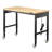  Workbench on Wheels Adjustable Height Table with Power Outlet & Pegboard-597303079