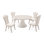 Fantosini Silver 5-piece Dining Room Set