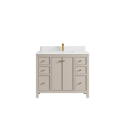 Ensemble de meuble-lavabo simple 42 po Punnet