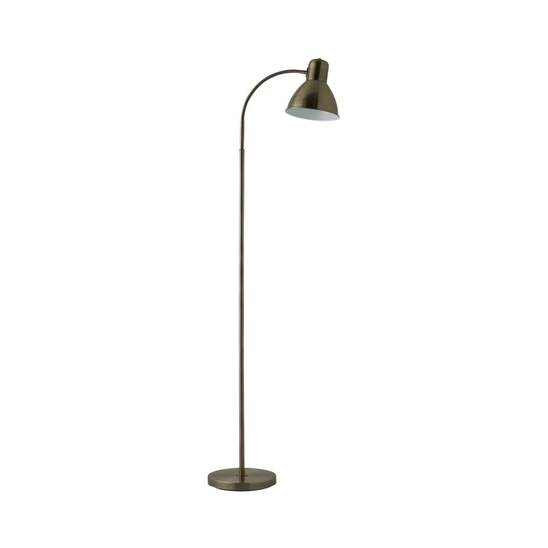 Netherby 156cm Floor Lamp, Not Included, Antique Brass