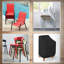 Housse de chaise de patio empilable imperméable à haute densité, housse de chaise longue d'extérieur toutes saisons-706452130-706452128