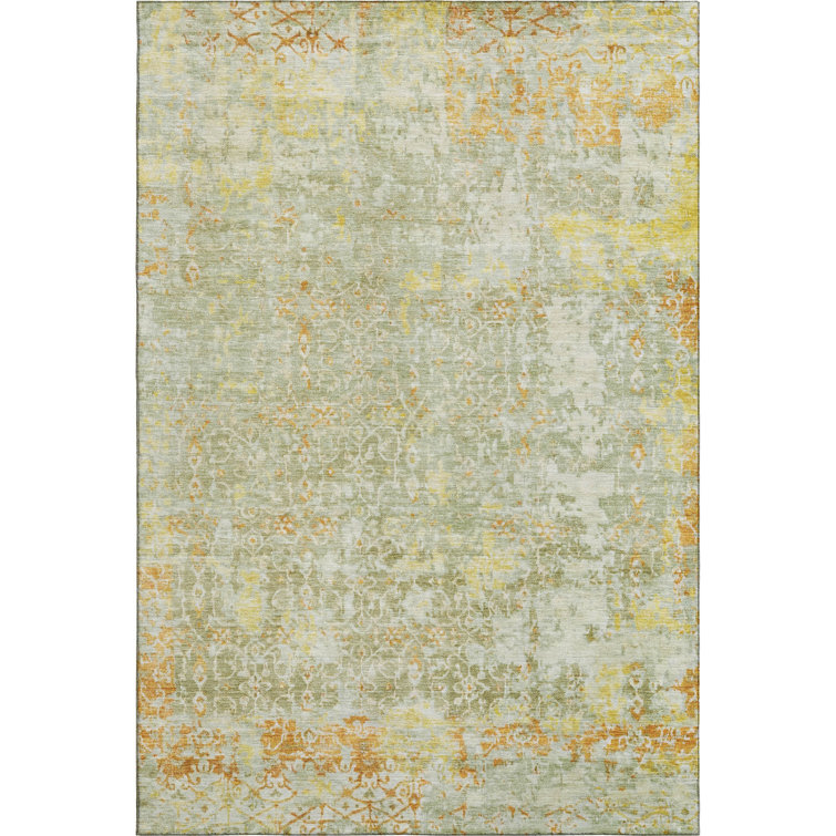 Premium Machine Washable Lubbers AMF1752 Lattice Rug