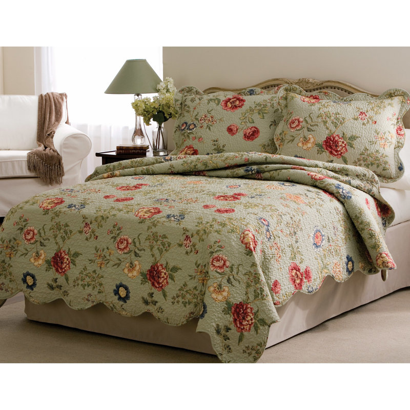 Edens Garden Pair of King Shams, King Sham