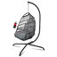 Fauteuil pivotant avec support en C