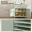 Unfinished Sideboard with Fireplace Included