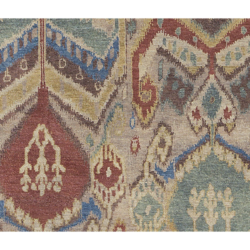 Hand-Knotted High-Quality Brown Area Rug