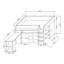 Coleen Loft Bed with Storage Included with Desk Included-366330869