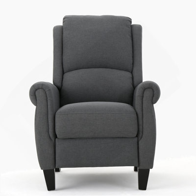 PUSH RACK RECLINER With Smooth Recline Mechanism, Durable Rubber Wood Legs, And Versatile Modern Design For Ultimate Comfort.