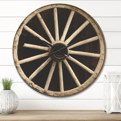Solid Wood Wall Clock