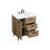 Baldwin 30'' Single Bathroom Vanity with Engineered Marble Top