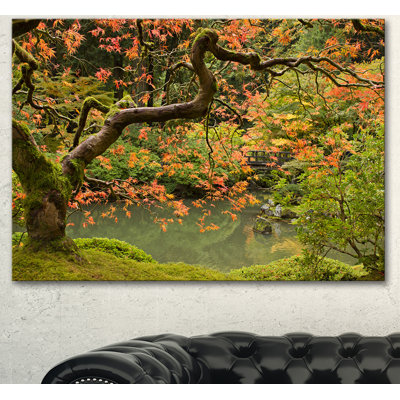 " Japanese Garden Fall Season " Print