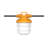 St James Outdoor 5 - Bulb 50'' Plug-in LED Shaded String Light