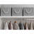32L Storage Baskets For Organizing, Foldable Baskets For Shelves, Fabric Bins With Handles, 3-Pack-838322898