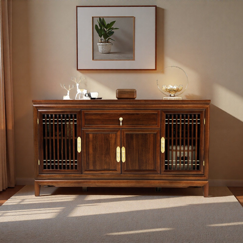 All-Solid Wood Dining Room Sideboard