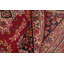 Vintage Antique Tabriz Mason Red Blue Hand Knotted Wool Rug- 9'10'' X 12'6''