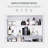 Double Door Wall Mounted Mirror Cabinet