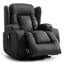 86cm Wide Faux Leather Lift Assist Zero Gravity Recliner with Massager-37674058-37674062
