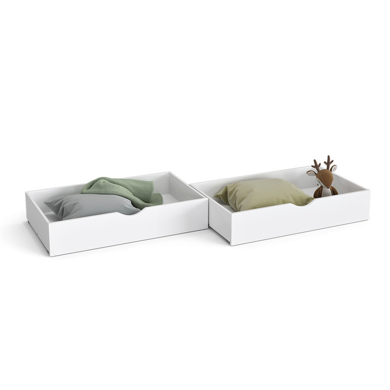 Liv Underbed Storage Drawers, White