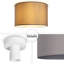 McLellen Fabric Flush Ceiling Light-869738770