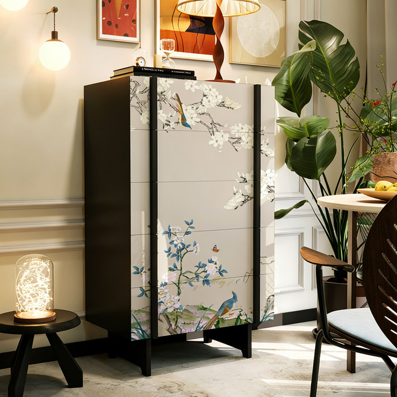 Commode de rangement 5 tiroirs