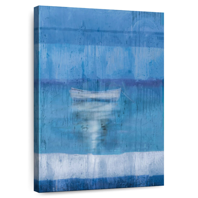 Avery Blue Boat, 24" H x 16" W