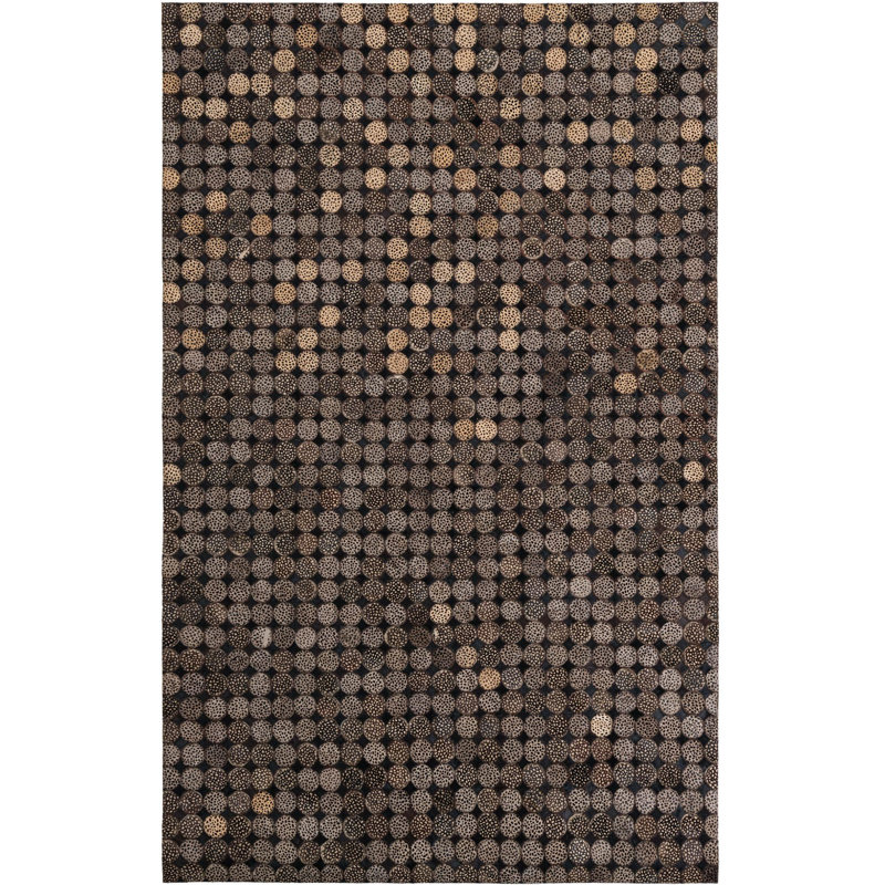 Tapis brun foncé Nakayama