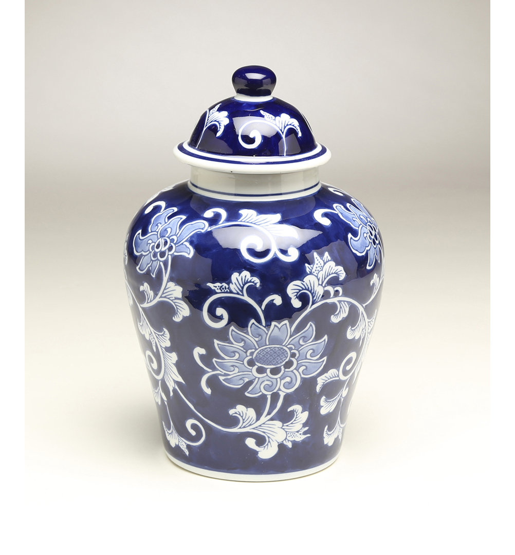 Farber Floral Urn Charlton Home®