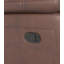 Canapé inclinable en cuir véritable avec table rabattable, porte-gobelets en acier inoxydable et sac à magazines pour un confort et une fonctionnalité ultimes-880622603